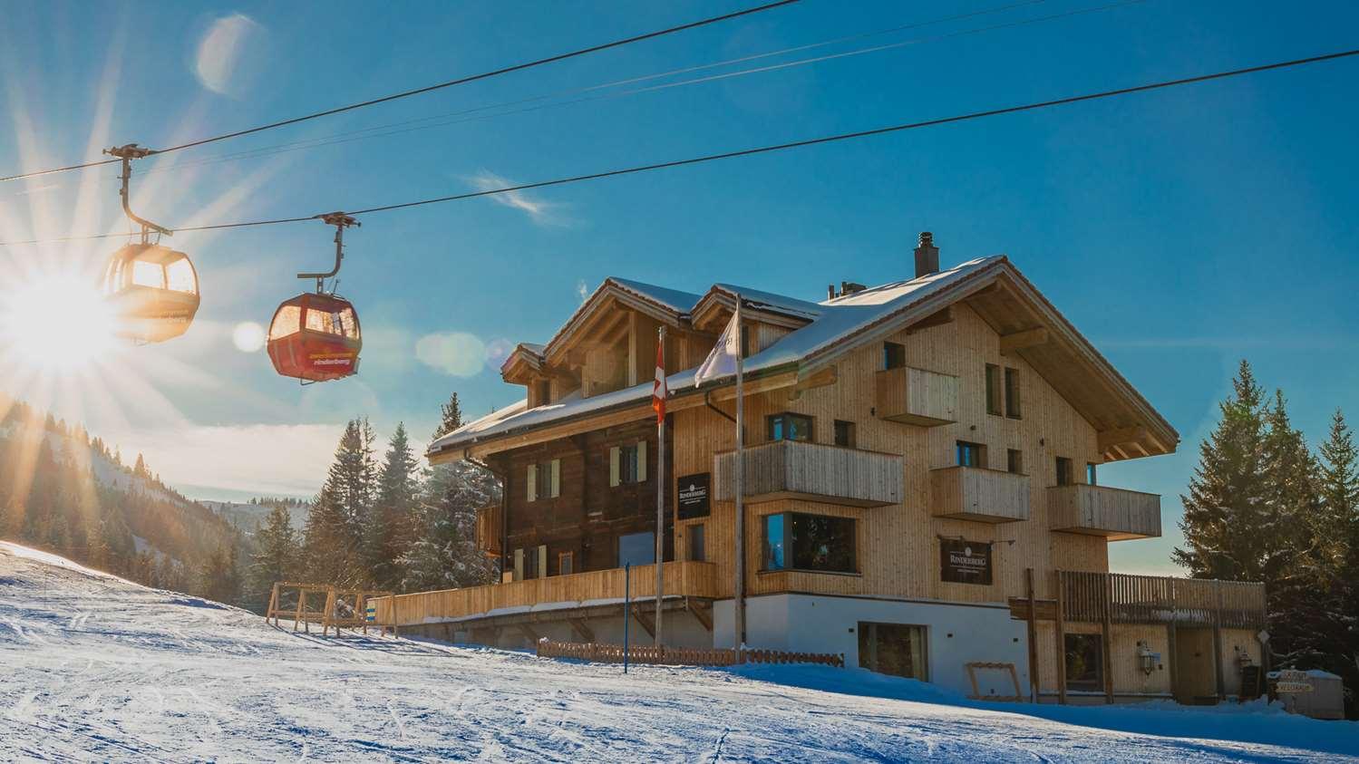 Rinderberg Swiss Alpine Lodge Zweisimmen Exterior foto
