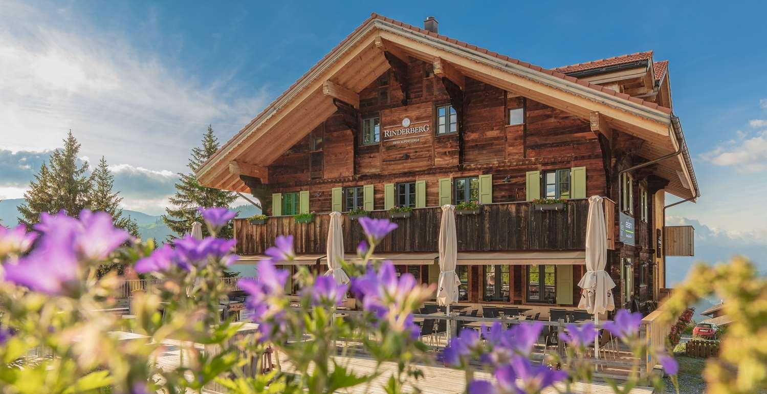 Rinderberg Swiss Alpine Lodge Zweisimmen Exterior foto