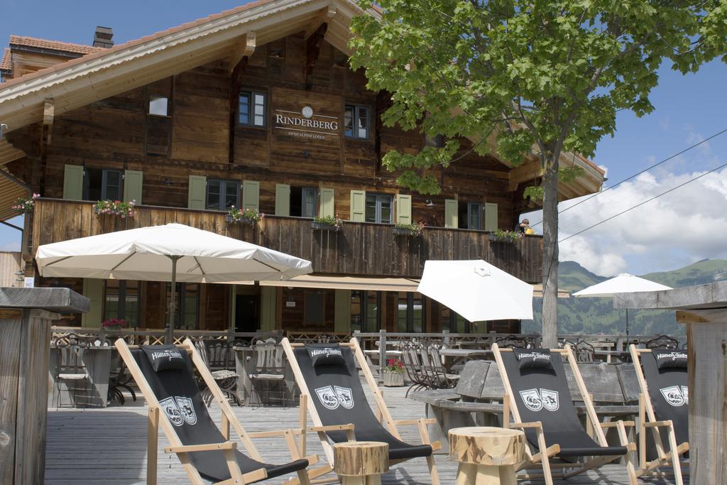 Rinderberg Swiss Alpine Lodge Zweisimmen Exterior foto