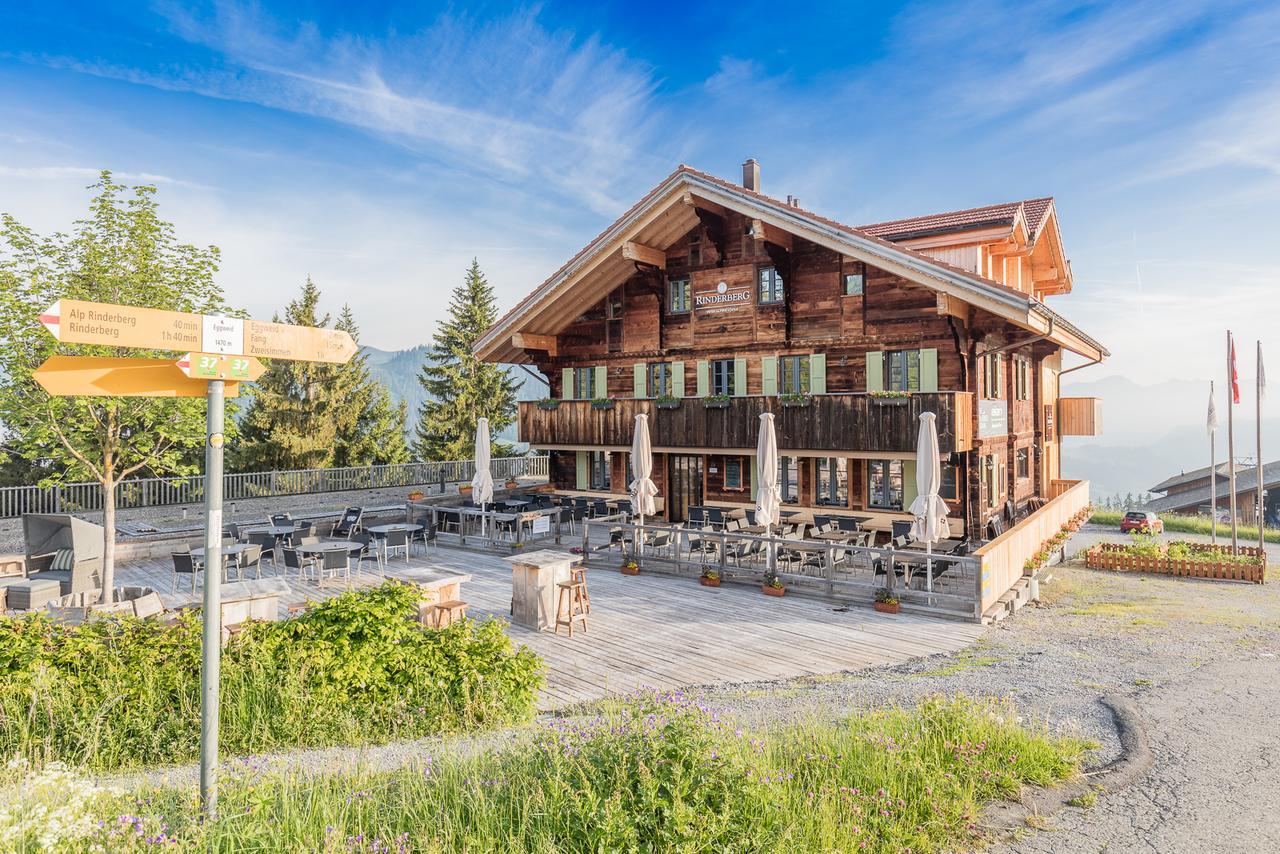 Rinderberg Swiss Alpine Lodge Zweisimmen Exterior foto