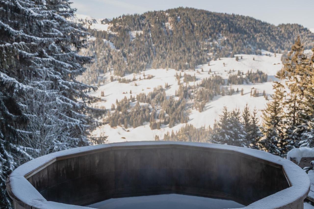 Rinderberg Swiss Alpine Lodge Zweisimmen Exterior foto